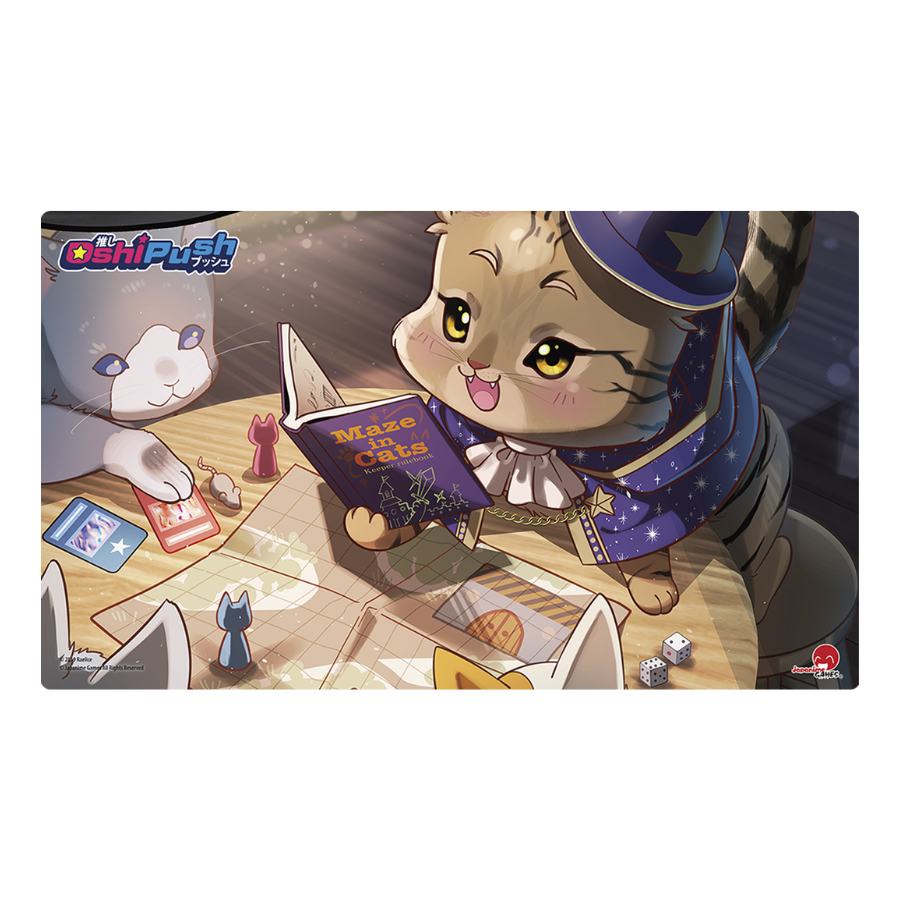 Oshi Push: The VTuber Card Game GEN 2 RAELICE PLAYMAT
