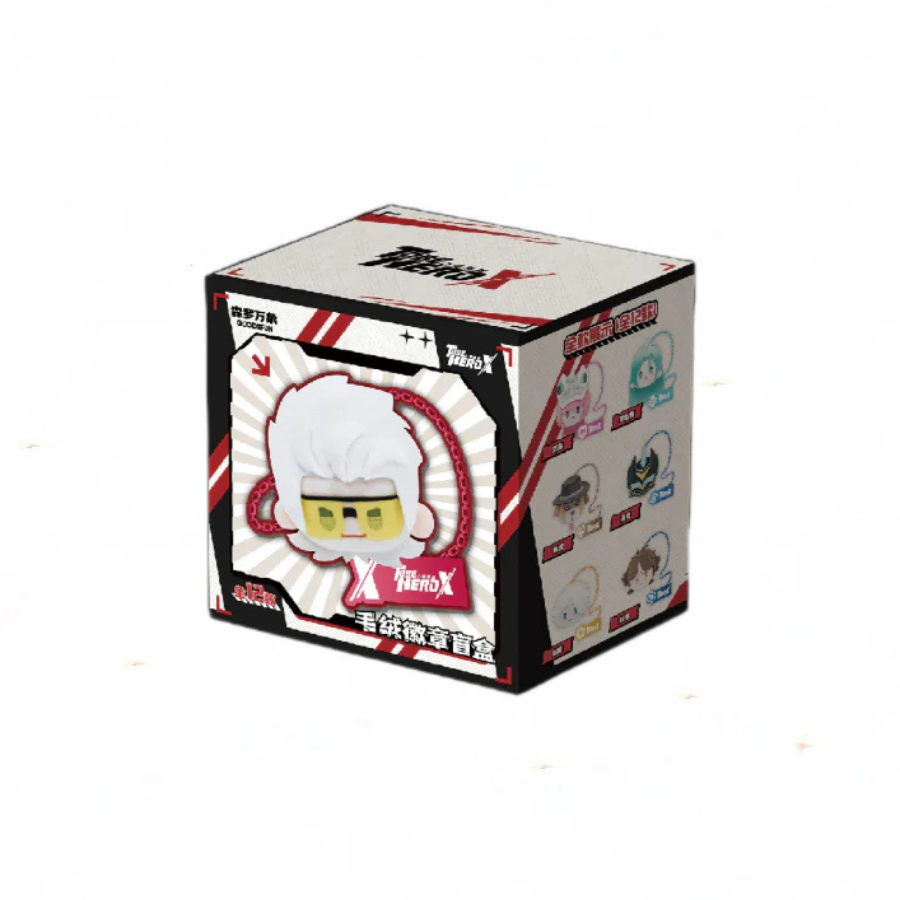 TO BE HERO X Plush Badge Blind Box GOODSFUN