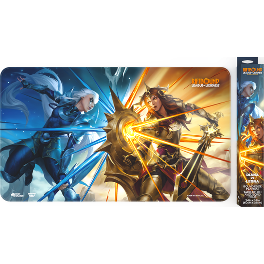 Riftbound League of Legends TCG Vendetta PLaymat #3 Diana & Leona