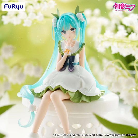 Hatsune Miku Noodle Stopper Figure Flower Fairy Lily of the Valley FuRyu