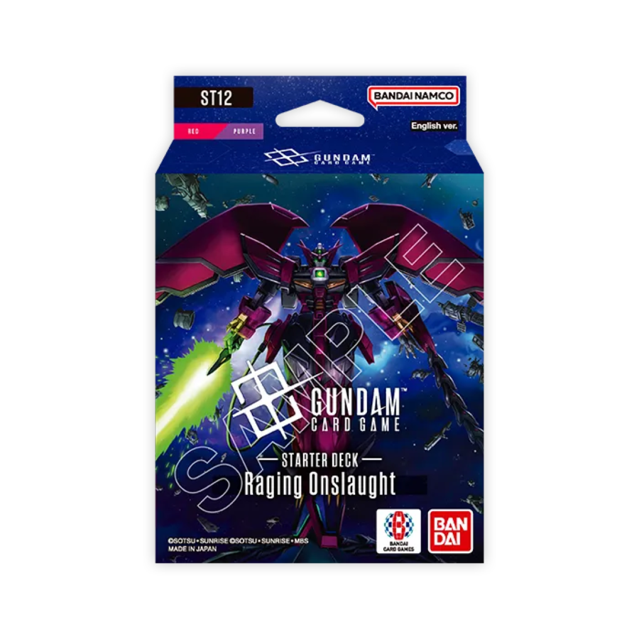 Gundam CG ST-12 Raging Onslaught Starter Deck