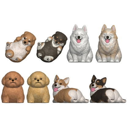 Mocchiri Kororin Dogs Bandai Shokugan