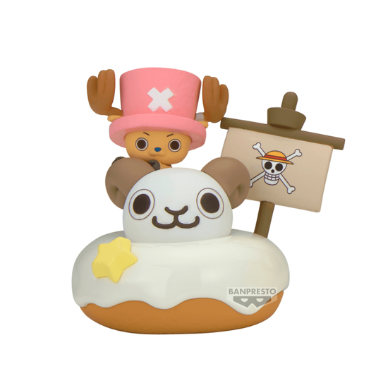 ONE PIECE Paldolce collection CHOPPER, BEPO & PIRATE SHIP(A:TONY TONY CHOPPER)BANPRESTO Bandai
