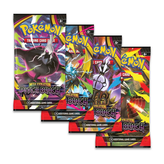 Pokémon TCG: ME05 Mega Evolution Pitch Black Booster Pack (10 Cards)