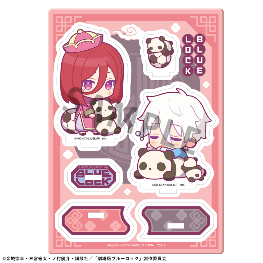 BLUE LOCK Acrylic Stands Buddycolle The Movie Episode Nagi C：Seishiro Nagi＆Hyoma Chigiri MEGAHOUSE