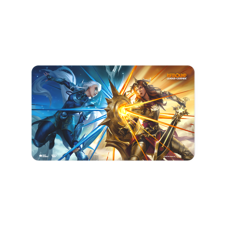 Riftbound League of Legends TCG Vendetta PLaymat #3 Diana & Leona