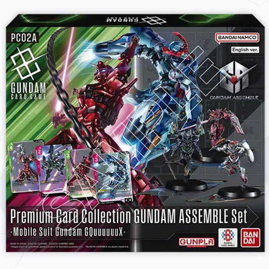 Gundam CG PC02A Premium Collection GUNDAM ASSEMBLE Set GQuuuuuuX