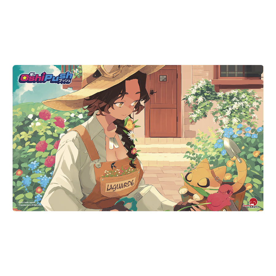 Oshi Push: The VTuber Card Game GEN 2 CAPTAIN CAMILLE PLAYMAT