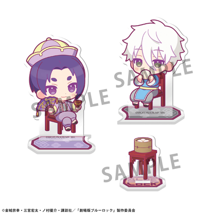 BLUE LOCK Acrylic Stands Buddycolle The Movie Episode Nagi D：Seishiro Nagi＆Reo Mikage Yumcha MEGAHOUSE