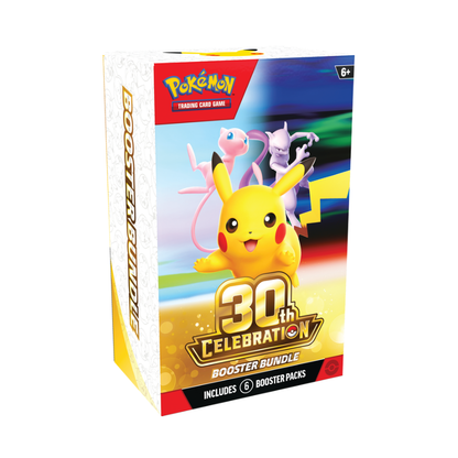 Pokémon TCG: 30th Celebration Booster Bundle 6 packs