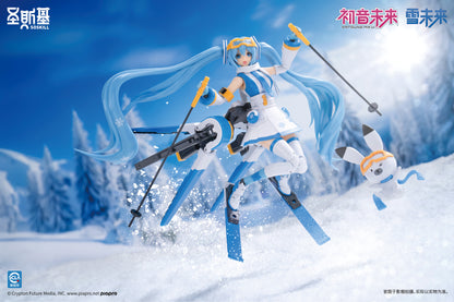 Vocaloid Hatsune Miku Mirai Snow Eastern Model SHENGGE SOSKILL X Plastic Model Kit