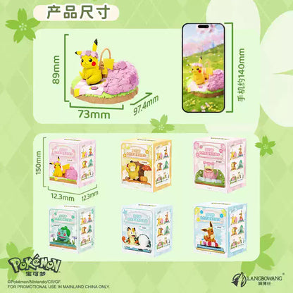 Pokémon Series Natural Wilderness Miniature Scene Figurine LuminaToyz