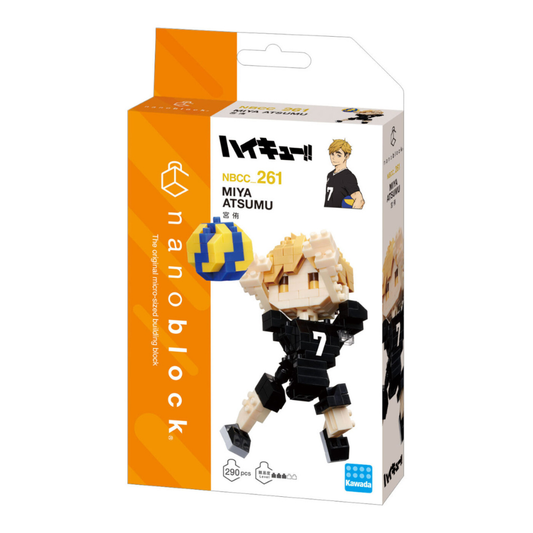 Haikyu!! Nanoblock Character Collection Series Miya Atsumu