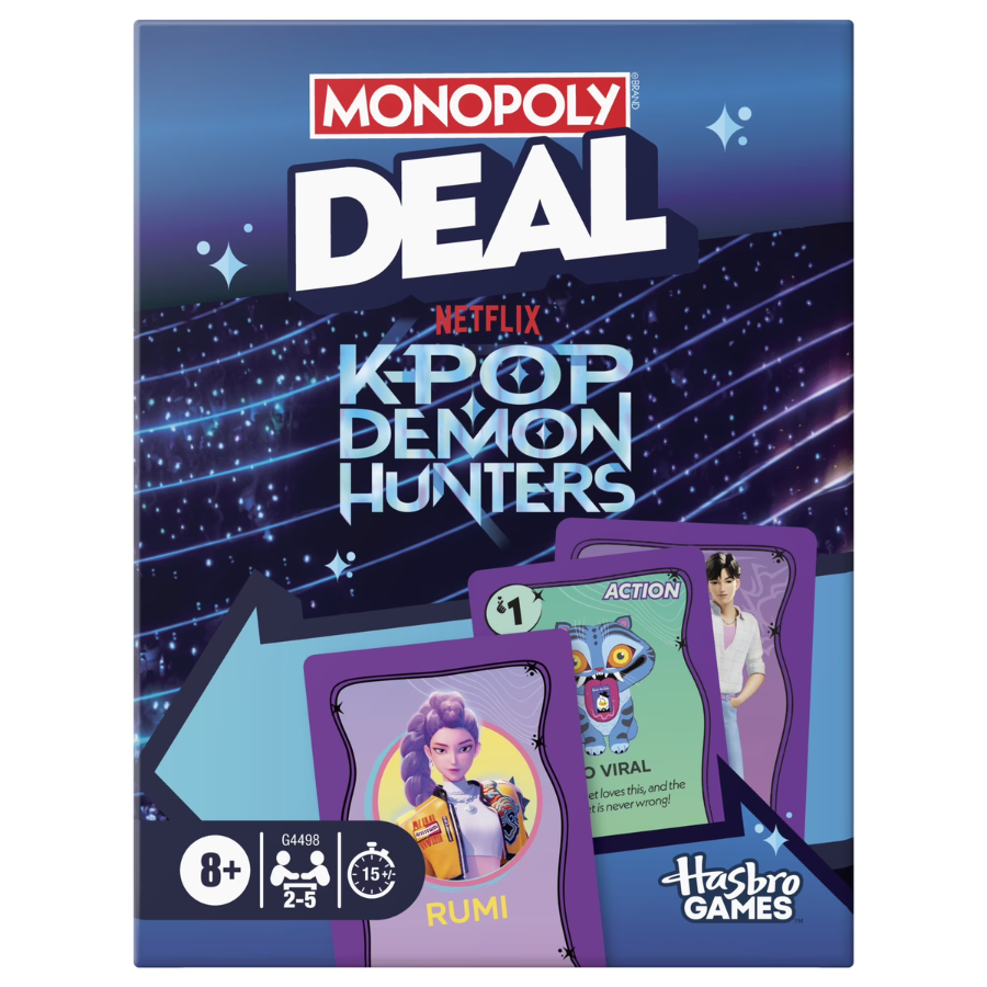 Monopoly Deal KPOP Demon Hunters Hasbro GAMES