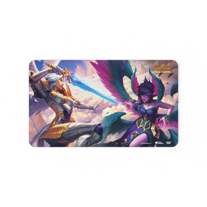Riftbound League of Legends TCG Vendetta PLaymat #4 Kayle & Morgana