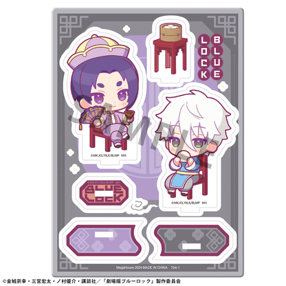 BLUE LOCK Acrylic Stands Buddycolle The Movie Episode Nagi D：Seishiro Nagi＆Reo Mikage Yumcha MEGAHOUSE