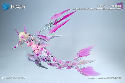 SIREN SAKURA FALL (Limited Edition) Cyber Forest Fantasy Girls 1/12 Siren Storm Interceptor: Royal Enforcer Model Kit Nuke Matrix