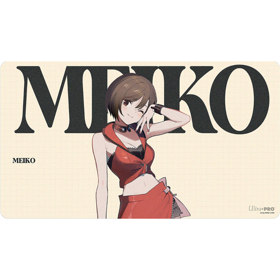 Hatsune Miku Retro Sounscapes Meiko UP Playmat Ultra Pro
