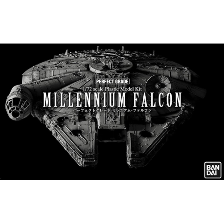 STAR WARS 1/72 PG Millennium Falcon Perfect Grade Bandai Model Kit