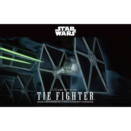 STAR WARS 1/72 TIE fighter Bandai Model Kit