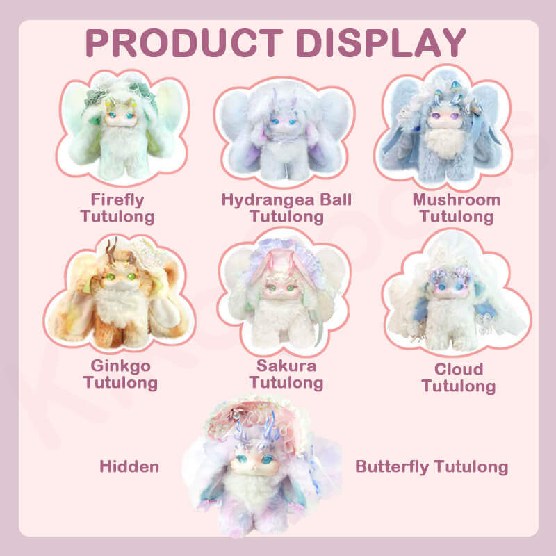 Tutulong Fantasy Forest Tea Party Series Plush Blind Box Pepper Joy