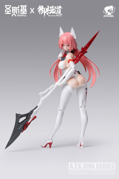 SHENGGE 1/12 A.T.K.Girl The Nine-Tailed Fox Daji Plastic Model Kit Eastern Model