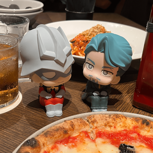 GQuuuuuuX Mobile Suit Gundam Lookup Challia Bull & Char Aznable set【with gift】MEGAHOUSE