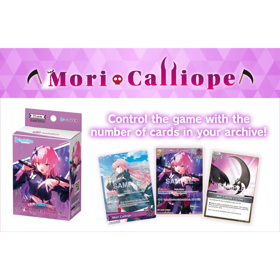Hololive CG Card Game Mori Calliope Live Start Deck 18