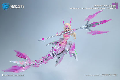 SIREN SAKURA FALL (Limited Edition) Cyber Forest Fantasy Girls 1/12 Siren Storm Interceptor: Royal Enforcer Model Kit Nuke Matrix