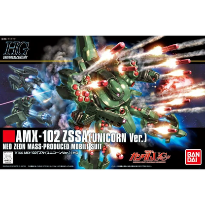HGUC 180 AMX-102 Zssa (Unicorn Ver.)