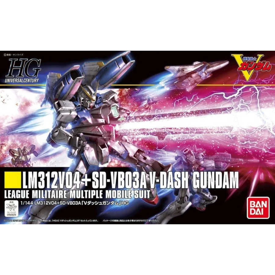 HGUC 188 LM312V04+SD-VB03A V-Dash Gundam