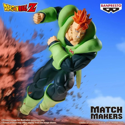 DRAGON BALL Z MATCH MAKERS ANDROID 16(VS CELL)BANPRESTO Bandai