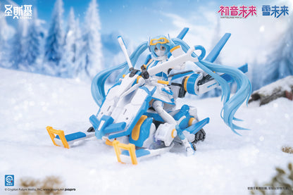 Vocaloid Hatsune Miku Mirai Snow Eastern Model SHENGGE SOSKILL X Plastic Model Kit