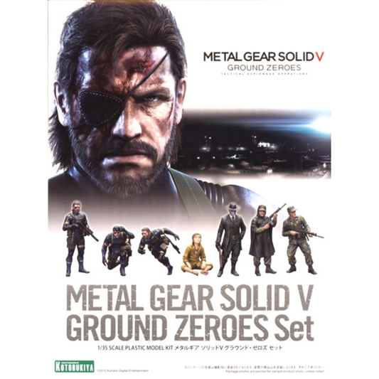 Metal Gear Solid V: Ground Zeroes Set 1/35 Plastic Model KOTOBUKIYA