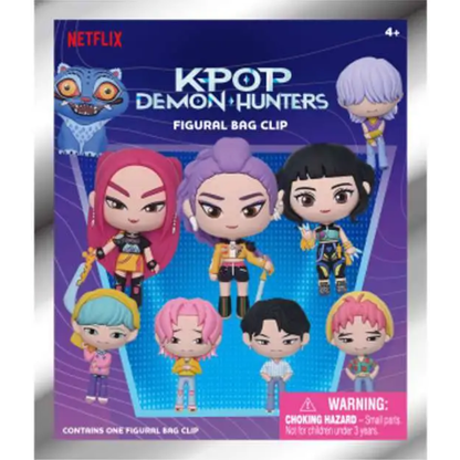 KPOP DEMON HUNTERS SERIES 1 3D FOAM BAG CLIP Monogram