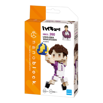 Haikyu!! Nanoblock Character Collection Series Ushijima Wakatoshi