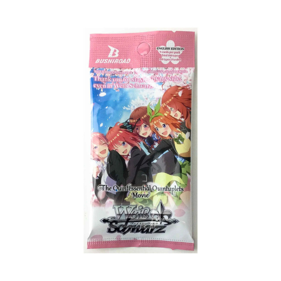 Weiss Schwarz The Quintessential Quintuplets Movie Booster Pack