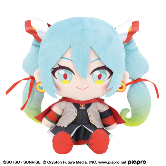 Hatsune Miku x Mobile Suit Gundam HATSUNE MIKU X MOBILE FIGHTER G GUNDAM NUI Plush Toy