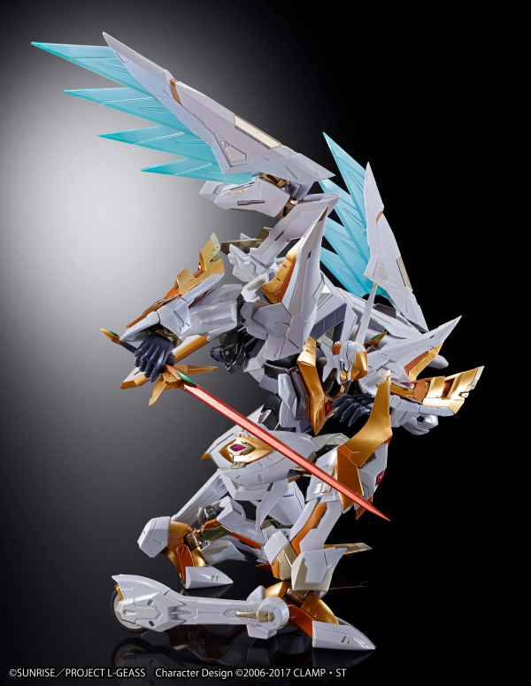 Code Geass: Lelouch of the Rebellion R2 BANDAI METAL BUILD DRAGON SCALE BANDAI LANCELOT ALBION