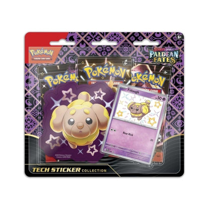 Pokémon TCG: Scarlet & Violet-Paldean Fates Tech Sticker Collection (Shiny Fidough)