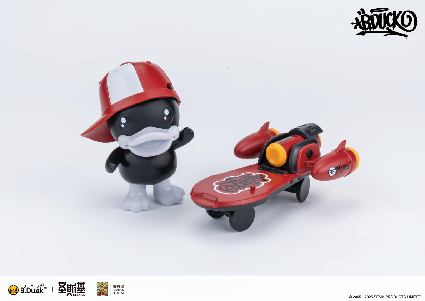 SHENGGE SOSKILL x ULTRA EGG Hip hop Duck Plastic Model Kit Eastern Model