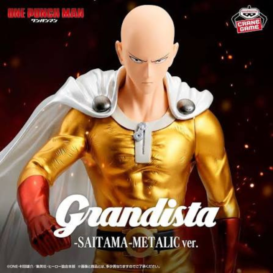 ONE-PUNCH MAN Grandista SAITAMA METALLIC ver.BANPRESTO Bandai