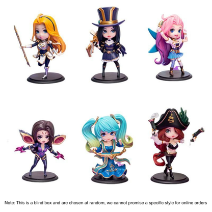 League Of Legends Gals Pop Series Mini Figure Bandai Namco X