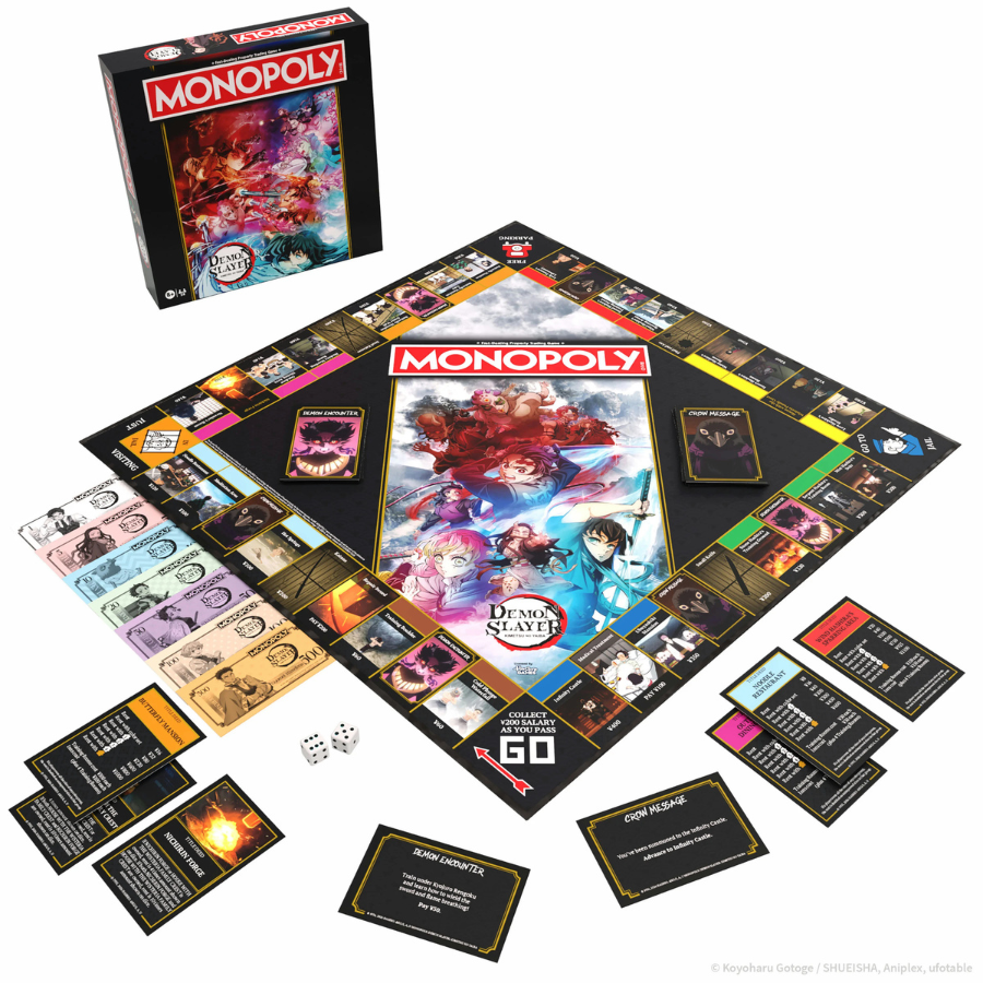 MONOPOLY DEMON SLAYER 2026 USAopoly