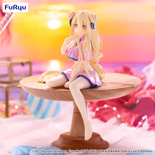 Date A LiveⅤ Noodle Stopper Figure Mukuro Hoshimiya Swimsuit Pastel Pink Color ver.FuRyu