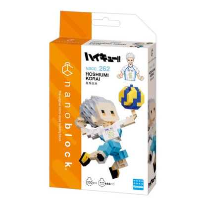 Haikyu!! Nanoblock Character Collection Series Hoshiumi Korai