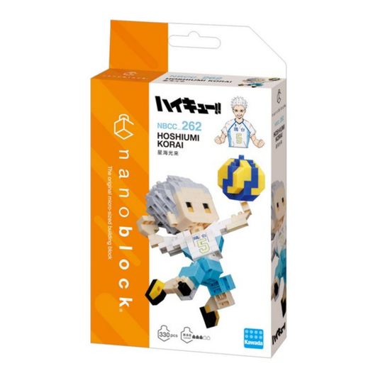 Haikyu!! Nanoblock Character Collection Series Hoshiumi Korai