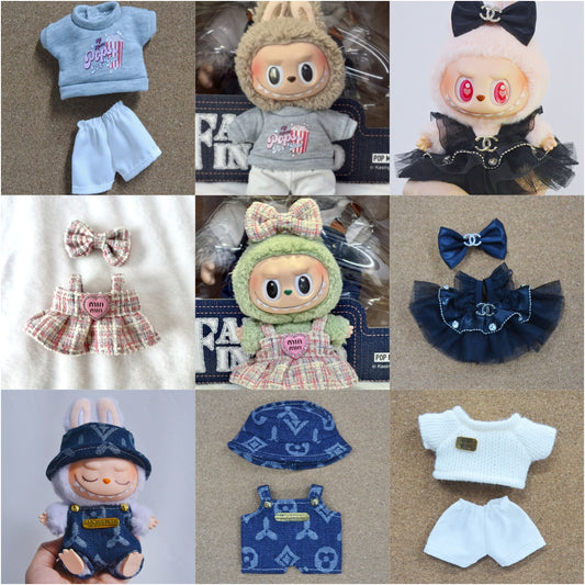 Labubu Doll Clothes Set A LuminaToyz