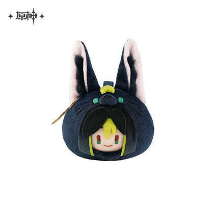 Genshin Impact Sumeru Tighnari Daily Necessities Stuffed Toys Teyvat Zoo Themed Plush Keychain Peripherals MIHOYO