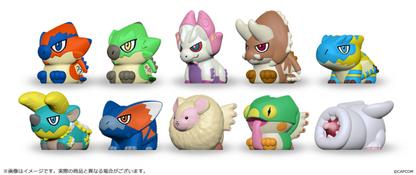 Monster Hunter Capcom Figure Builder Finger Puppet Monster Hunter Vol. 1 CAPCOM